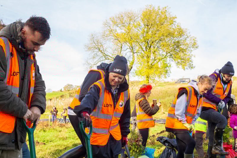 One Tribe tree planting with Loft